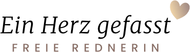 Logo von Ein Herz gefasst - Janine Drynda - Freie Rednerin
